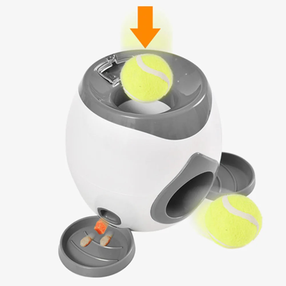 Dog Pet Interactive Toy Tennis Ball Launcher Automatic Throwing Training Reward Machine for Small and Medium Dogs Supplies