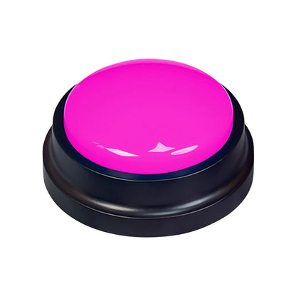 Dog Communication Buttons Voice Recording Button for Pet Training Buzzer 20 Second Record Playback Funny Gift for Talking Pet