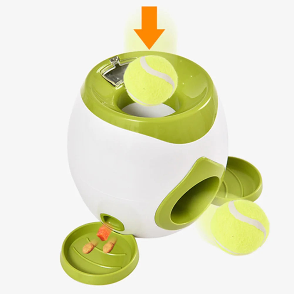 Dog Pet Interactive Toy Tennis Ball Launcher Automatic Throwing Training Reward Machine for Small and Medium Dogs Supplies
