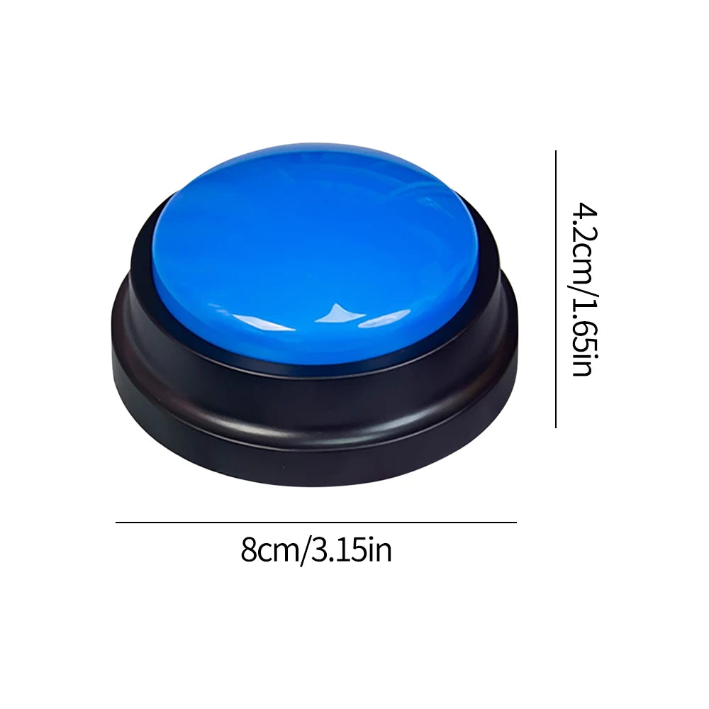Dog Communication Buttons Voice Recording Button for Pet Training Buzzer 20 Second Record Playback Funny Gift for Talking Pet
