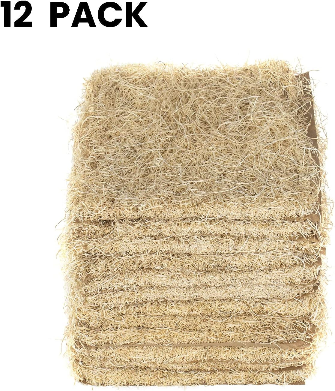 Aspen Nesting Pads for Chicken Coops - USA Grown Aspen Excelsior Nest Box Liners 13X13-12 Pack