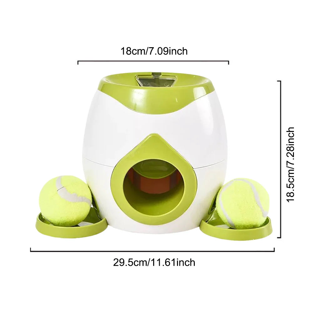 Dog Pet Interactive Toy Tennis Ball Launcher Automatic Throwing Training Reward Machine for Small and Medium Dogs Supplies